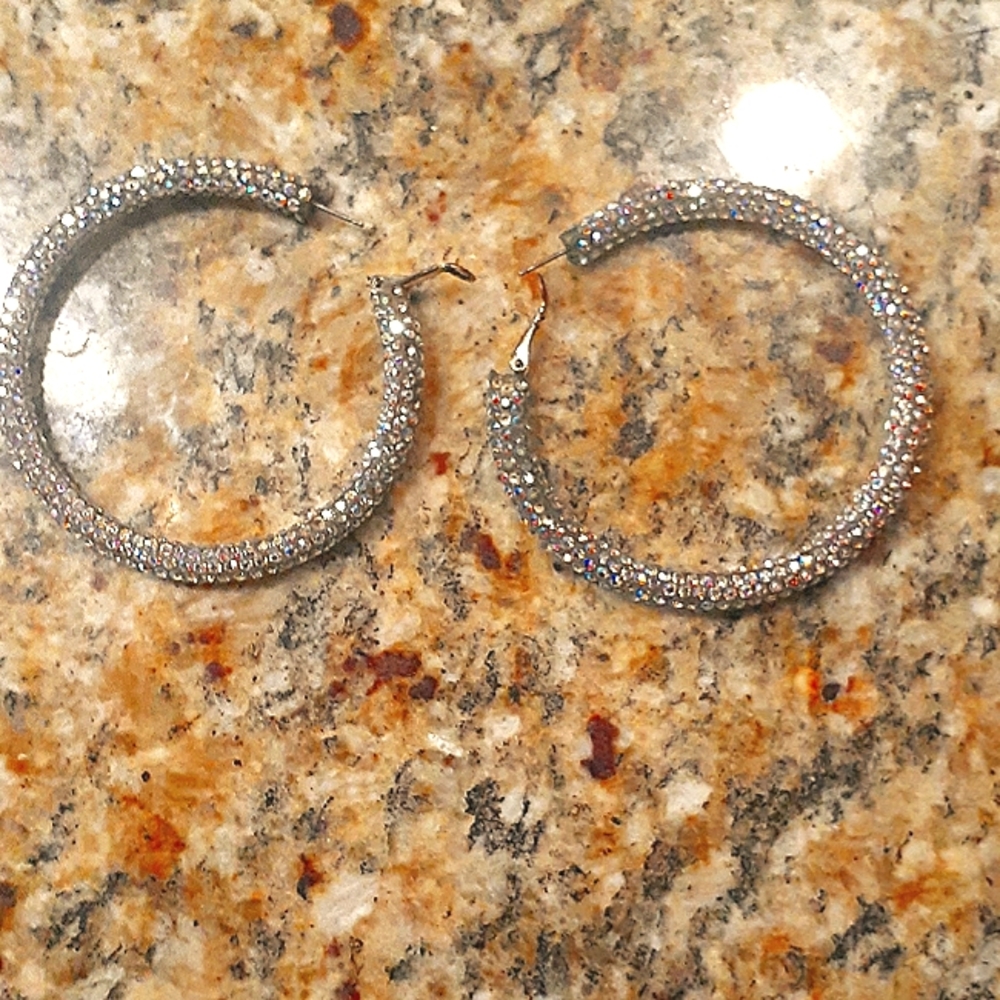 Colorful Thick Hoop Earrings